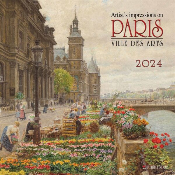 Artist's Impressions On Paris Calendar 2024