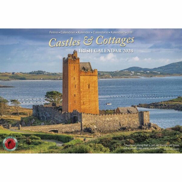 Castles & Cottages Ireland A4 Calendar 2024