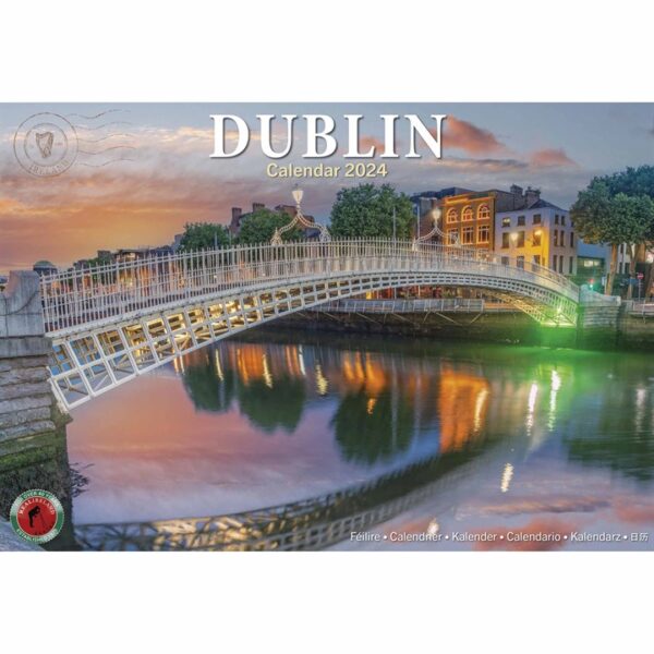 Dublin A4 Calendar 2024