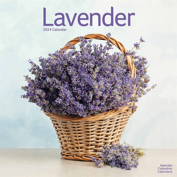Lavender Calendar 2024