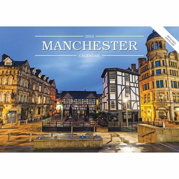 Manchester A5 Calendar 2024