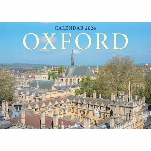Romance Of Oxford A4 Calendar 2024