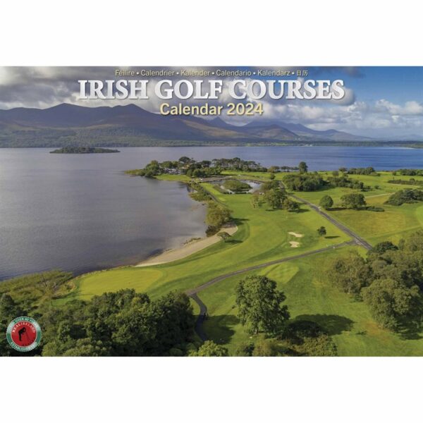 Irish Golf Courses A4 Calendar 2024