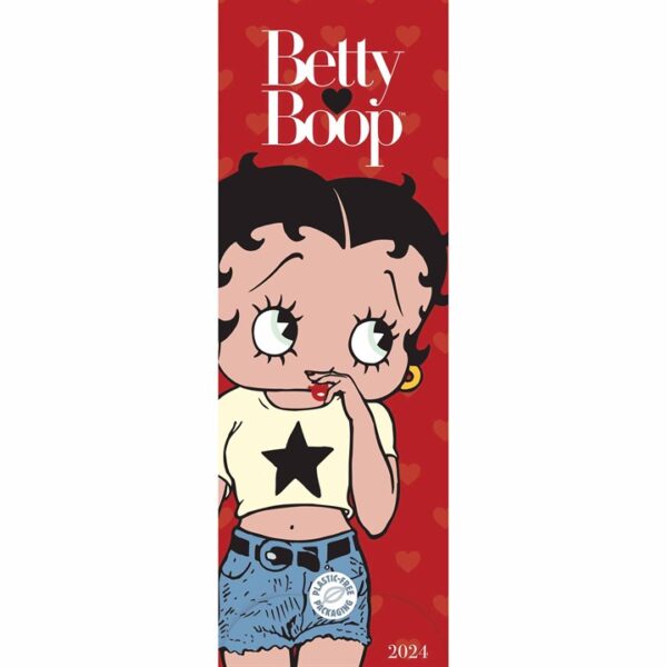 Betty Boop Slim Calendar 2024 Calendars Store