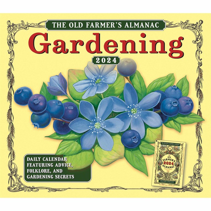 The Old Farmer’s Almanac, Gardening Desk Calendar 2024 Calendars Store