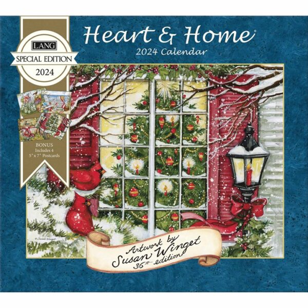 Susan Winget, Heart & Home Deluxe Calendar 2024 Calendars Store