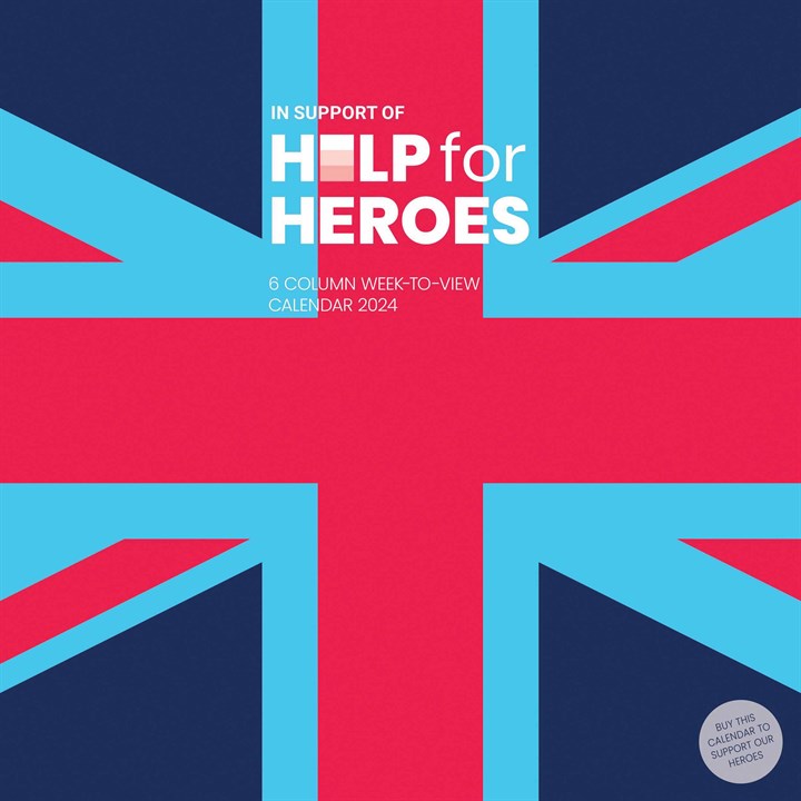 Help For Heroes Family Planner 2024 Calendars Store