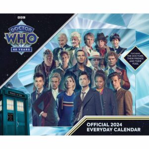 Doctor Who Desk Calendar 2024