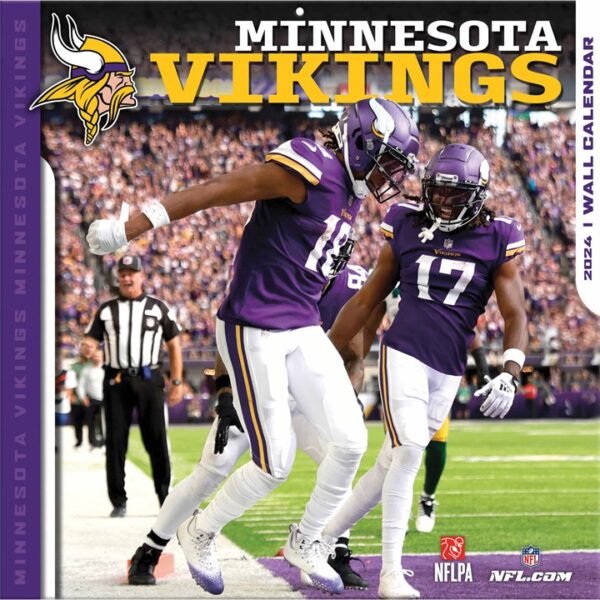 Minnesota Vikings NFL Calendar 2024 Calendars Store