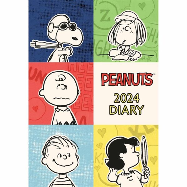 Peanuts A5 Deluxe Diary 2024