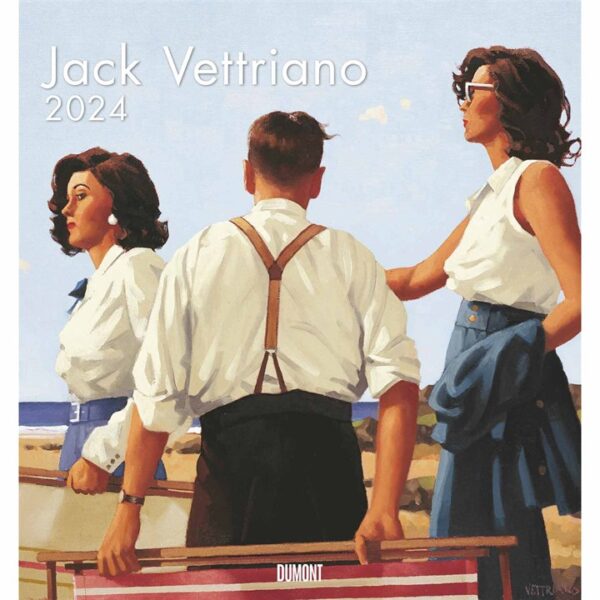 Jack Vettriano Deluxe Calendar 2024 Calendars Store