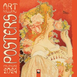 Art Nouveau Posters Calendar 2024