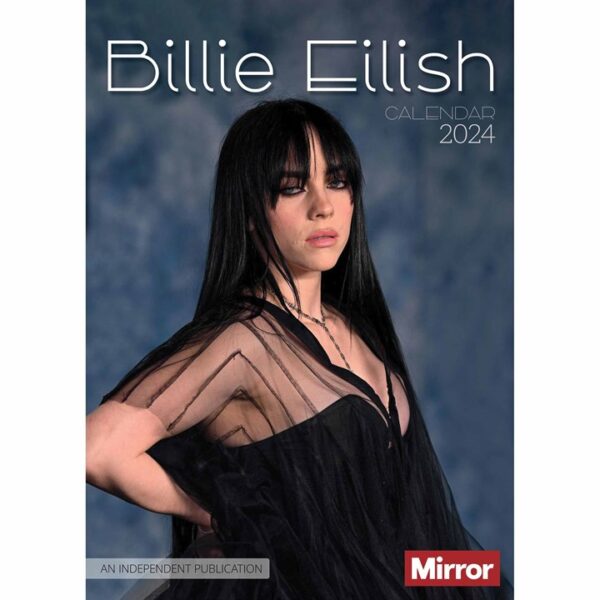 Billie Eilish A3 Calendar 2024 Calendars Store