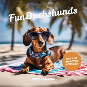 Fun Dachshunds Calendar 2025