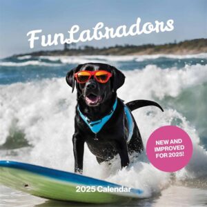 Fun Labradors Calendar 2025