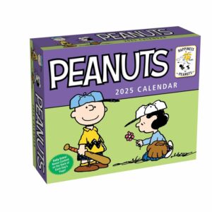 Peanuts Desk Calendar 2025