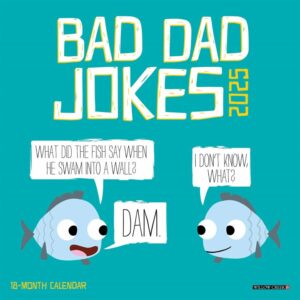 Bad Dad Jokes Mini Calendar 2025