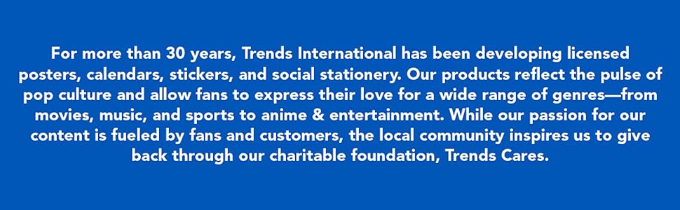 trends international dateworks 2023 2024 wall calendar large month week calendars 12x12 office decor