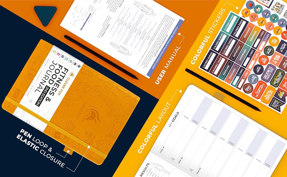 Clever Fox weight loss planner