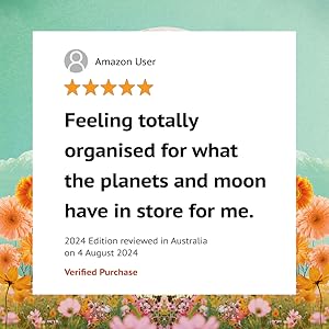 Moonology Calendar, Yasmin Boland, Moonology Diary, astrology, moon, planets, desk calendar