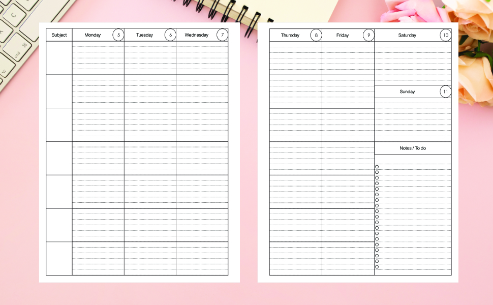 Homeschool mama Planner 2025-2026