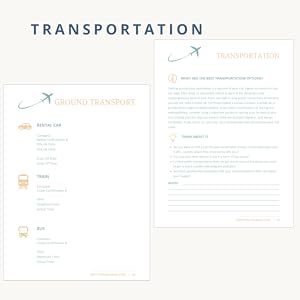 Travel planning workbook, family travel, travel with kids, travel guide, itinerary