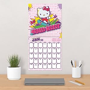 calendar 2024-2025 wall calendars planners gifts for men women home room decor gift
