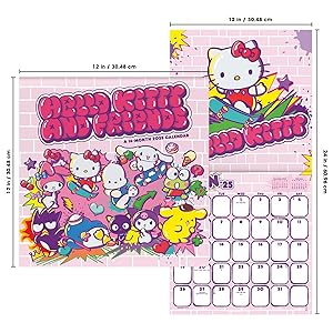calendar 2024-2025 wall calendars planners gifts for men women home room decor gift