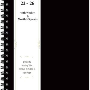 2022-2026 Planner - Academic Planner 2021-2022 with Weekly & Monthly Spreads: 2022-2026 Planner - Academic Planner 2021-2022 with Weekly & Monthly Spreads