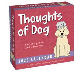 Thoughts of Dog 2025 Day-to-Day Calendar