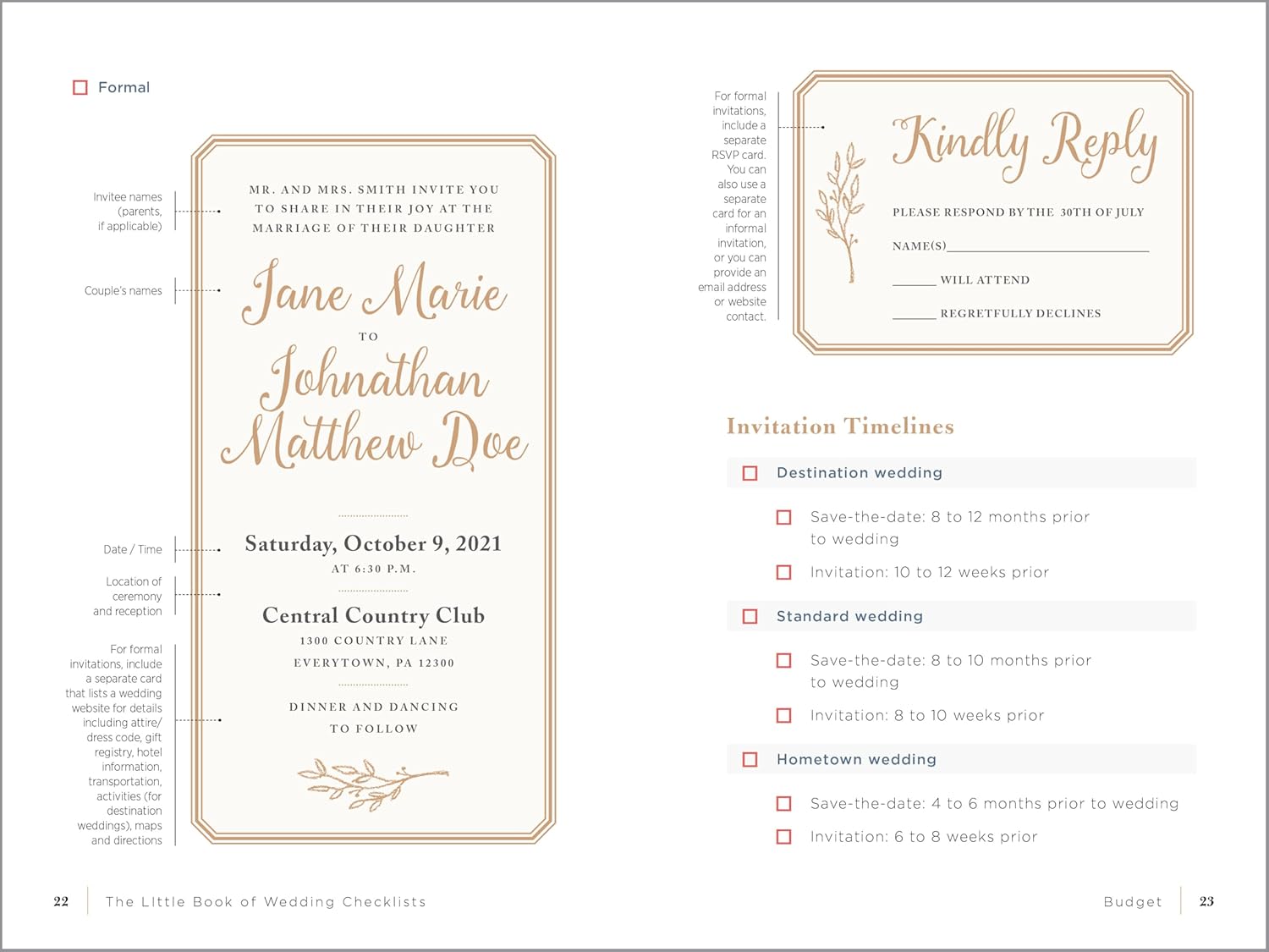 The Little Book of Wedding Checklists: All the Lists and Tips You Need to Plan the Big Day - Image 7