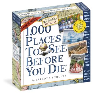 1,000 Places to See Before You Die Page-A-Day® Calendar 2025: A Year of Travel