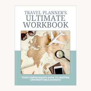 Travel planning workbook, family travel, travel with kids, travel guide, itinerary