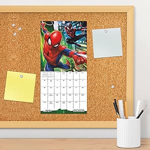 wall calendars 2024-2025 small calendar planner gifts for men women room decor gift