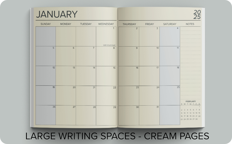 2025-2026 Monthly Planner