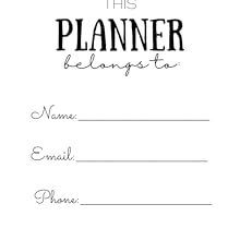 Planner Owner Information