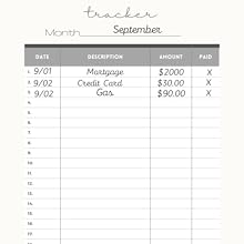 Monthly Budget Tracker