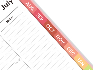 july 2025-june 2026 planner
