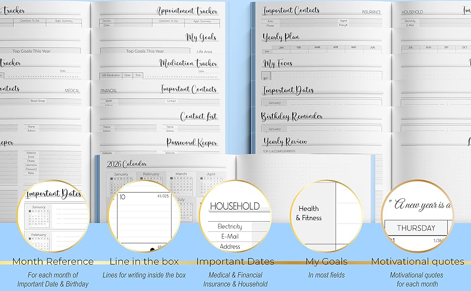 2026-2027 Monthly Planner