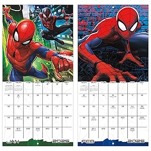 wall calendars 2024-2025 small calendar planner gifts for men women room decor gift