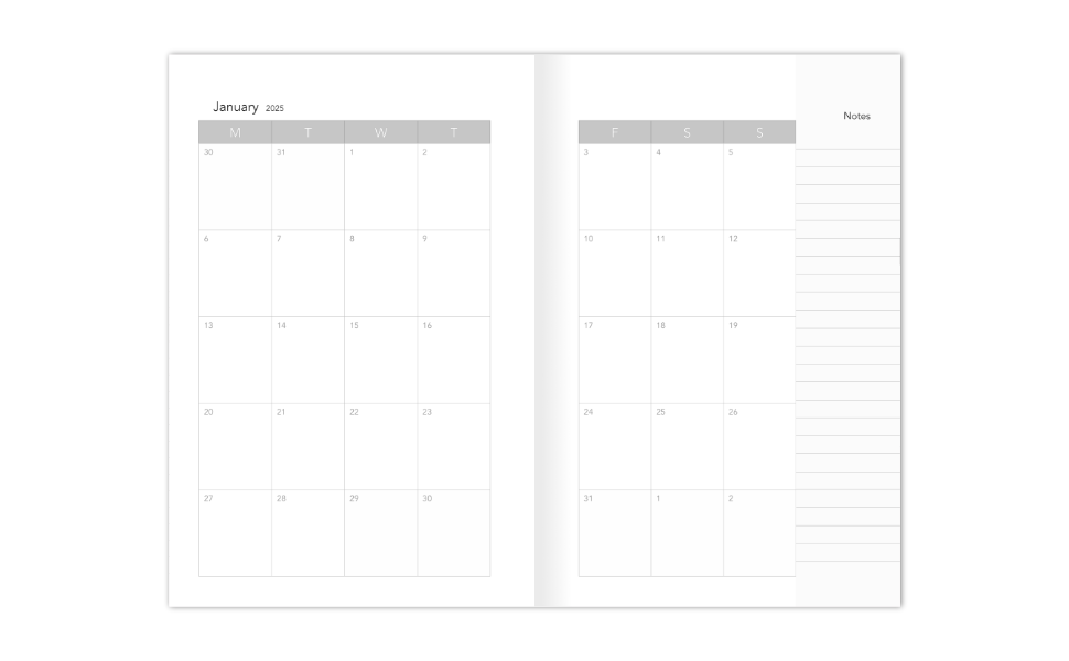 Monthly Planning Page