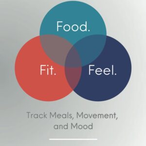 Food. Fit. Feel.: A Daily Reflection Journal for Tracking Movement, Meals & Mood