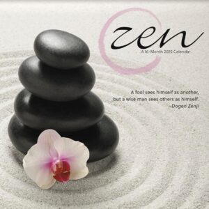 2025 Zen Mini Wall Calendar