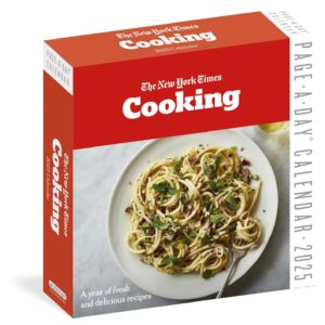 The New York Times Cooking Page-A-Day® Calendar 2025: Fresh, Delicious Recipes for Every Day of the Year