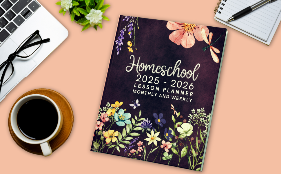 multi-grade homeschool planner, stress-free teaching organizer, family homeschool system 2025-2026