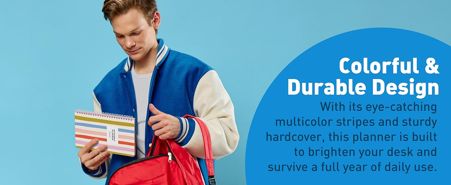 student planner hardcover durable school organizer