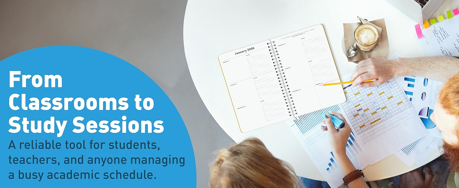 student planner classroom college school organization tools