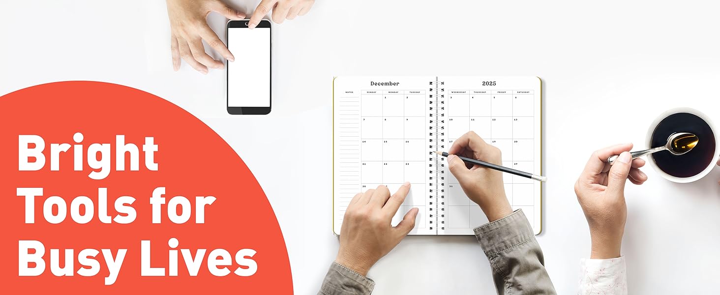 colorful stationery planner