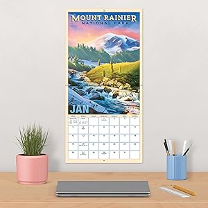 calendar 2024-2025 wall calendars planners gifts for men women home room decor gift