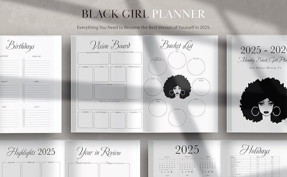 Monthly Planner 2025-2029